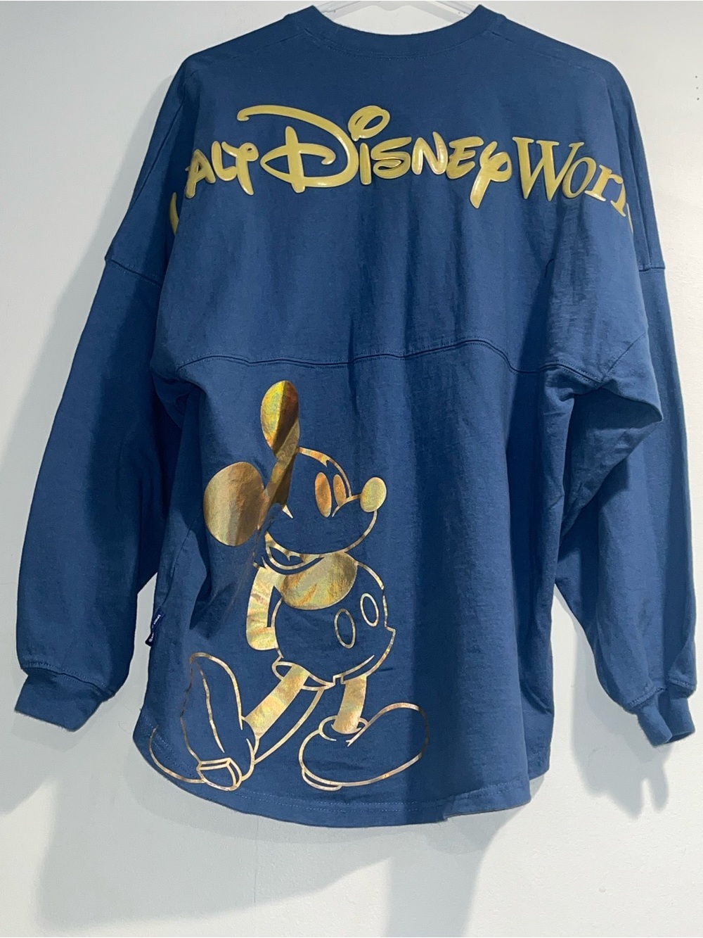 DISNEY Blue Shimmer  “Earidescent”  50th anniversary spirit jersey